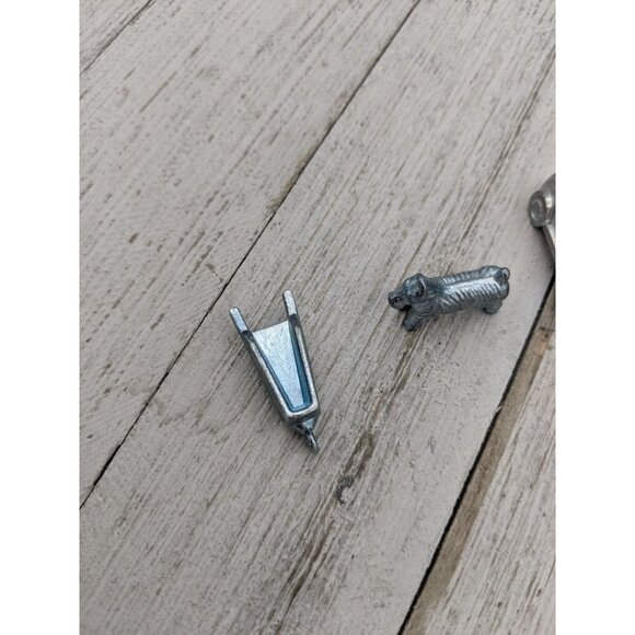 Vintage 2013 Monopoly Edition Game Replacement Tokens Pieces Movers Set of 8 - Picture 2 of 5